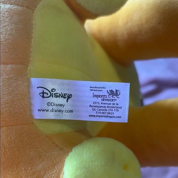 Disney Yellow Plush Lion Stuffed Animal - Picture 2 of 4